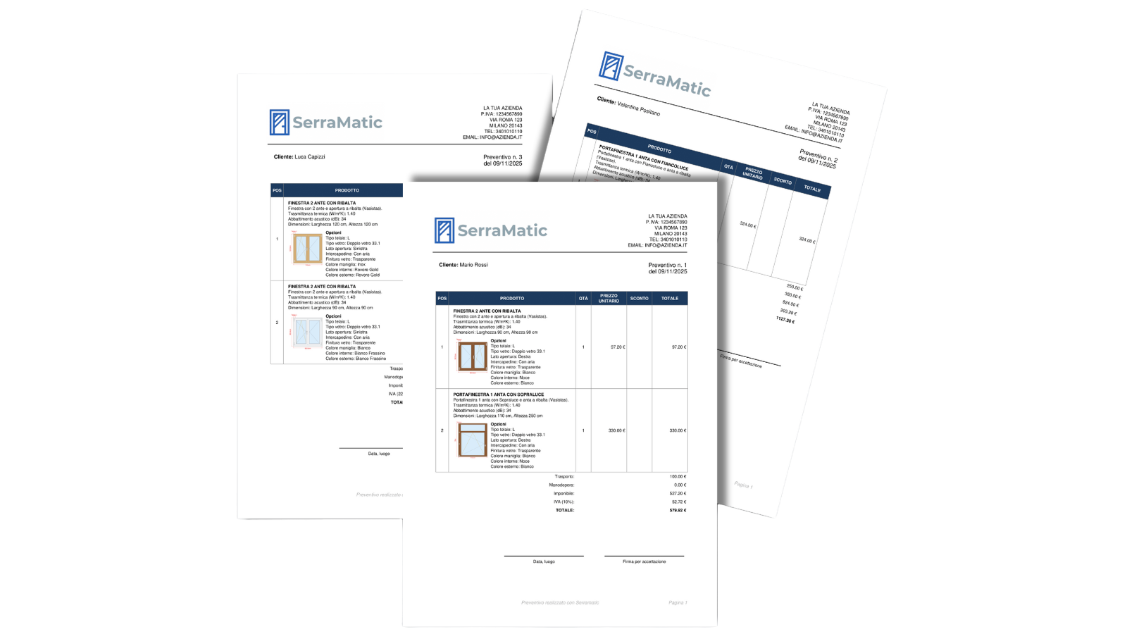 PDF generato istantaneamente